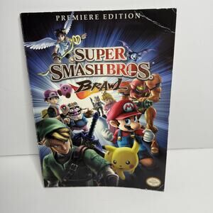 Super Smash Bros Premiere Edition Paperback Book‎
